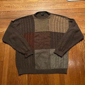 Vintage USA made St. John's bay‎ patterned sweater